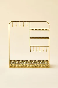 Floral Metal Jewelry Organizer