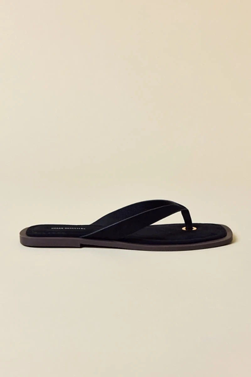 UO Sabrina Suede Thong Sandal