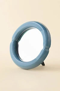 Ceramic Framed Tabletop & Wall Mirror