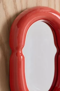 Ceramic Framed Tabletop & Wall Mirror