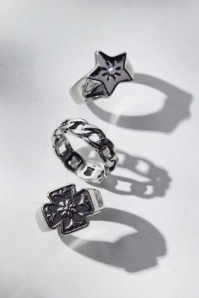 Stellar Chunky Ring Set