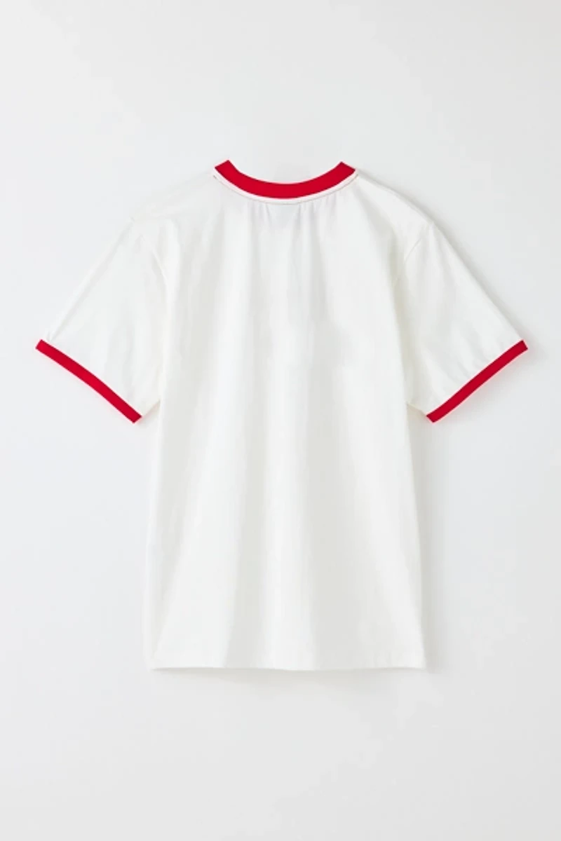 Rhythm Rose Graphic Ringer Tee