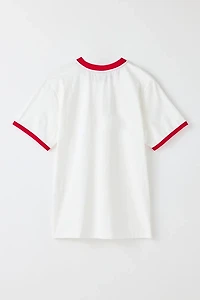 Rhythm Rose Graphic Ringer Tee