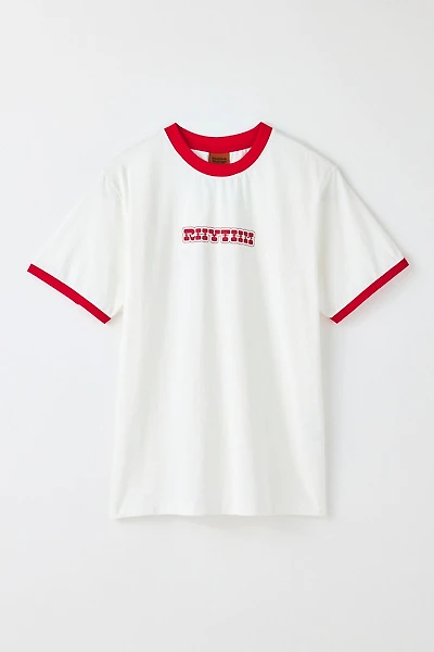 Rhythm Rose Graphic Ringer Tee