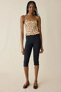 Kimchi Blue Good Luck Cherry Land Peplum Cami