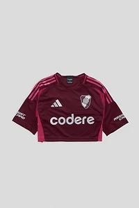 Frankie Collective Rework River Plate Crop Jersey