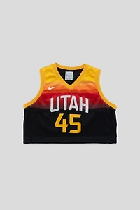 Frankie Collective Rework Utah Jazz Crop Jersey