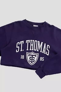 Frankie Collective Rework St. Thomas Crop Sweatshirt