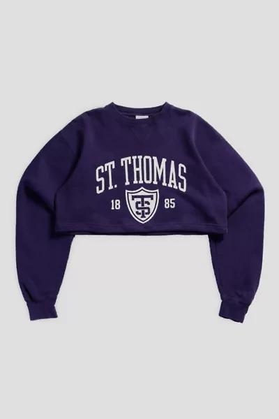 Frankie Collective Rework St. Thomas Crop Sweatshirt