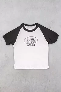 Feels So Good Never Evil Crop Tee