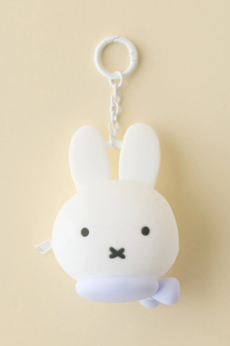 Miffy Head Silicone Blind Box Earbud Case Keychain