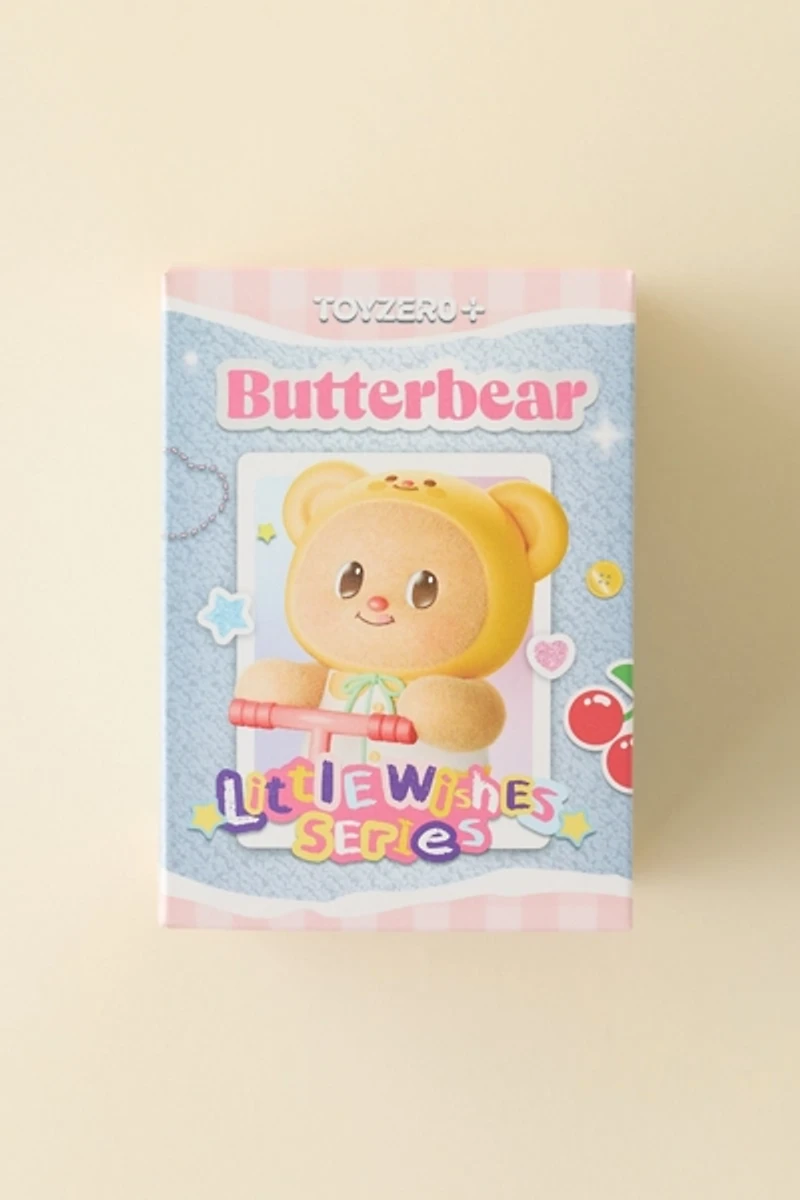 Butterbear Little Wishes Series Flocked Blind Box Figure