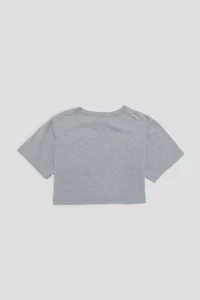 Frankie Collective Rework Atlanta Braves Crop Tee