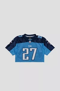 Frankie Collective Rework Tennessee Titans Crop Jersey