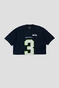 Frankie Collective Rework Seattle Seahawks NFL Crop Tee