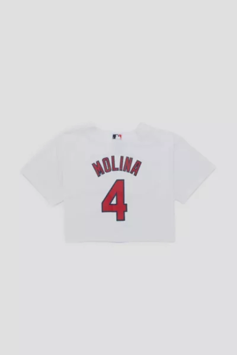 Frankie Collective Rework St. Louis Cardinals Crop Jersey