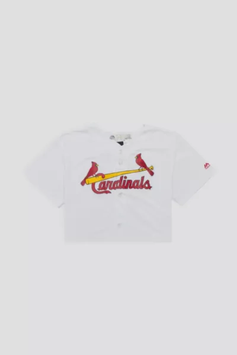 Frankie Collective Rework St. Louis Cardinals Crop Jersey