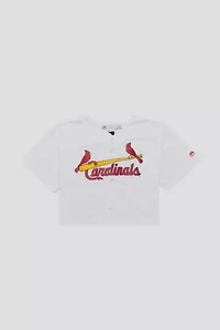 Frankie Collective Rework St. Louis Cardinals Crop Jersey