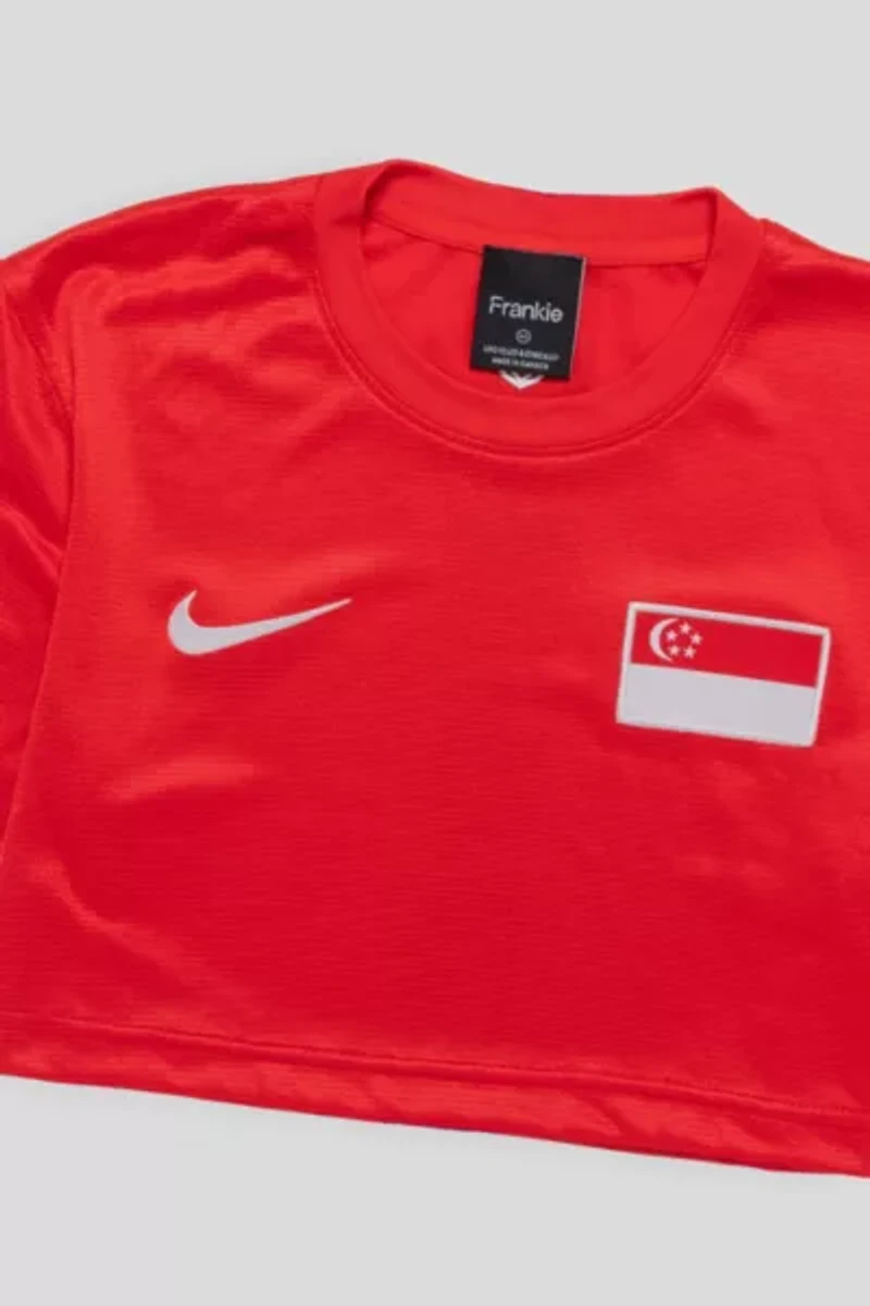 Frankie Collective Rework Singapore Team Crop Jersey