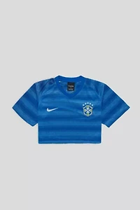 Frankie Collective Rework Brazil Team Crop Jersey