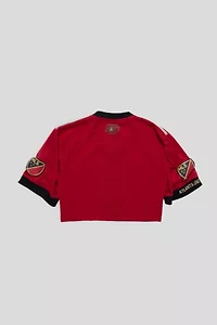 Frankie Collective Rework Atlanta United FC Soccer Crop Jersey
