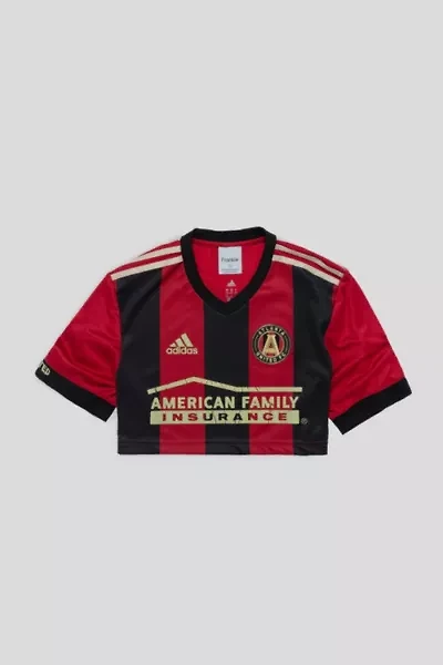 Frankie Collective Rework Atlanta United FC Soccer Crop Jersey