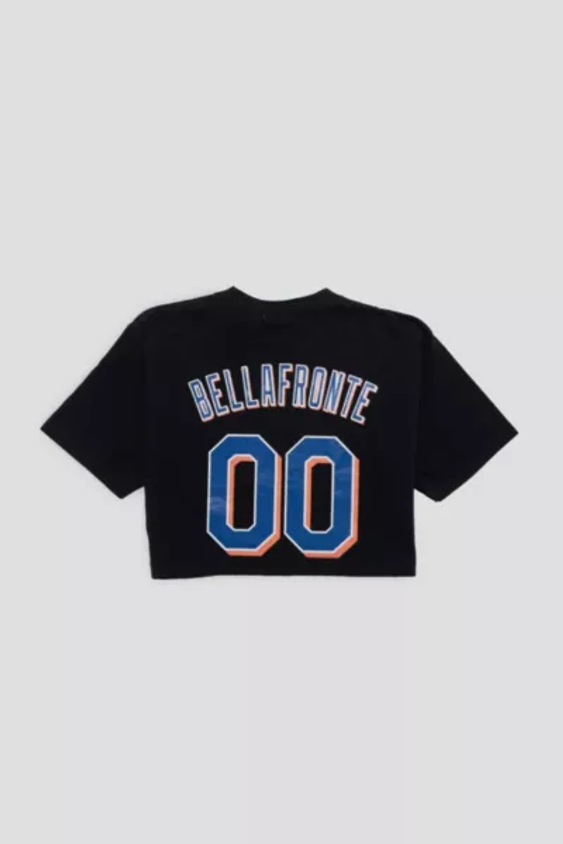Frankie Collective Rework New York Mets Crop Tee