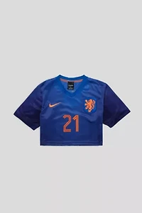 Frankie Collective Rework Netherlands Team Soccer Crop Jersey