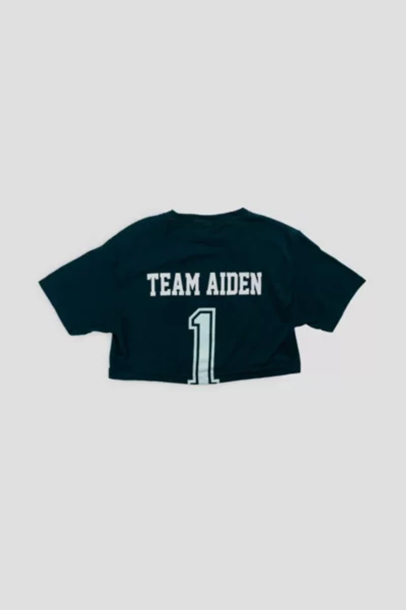 Frankie Collective Rework Minnesota Twins MLB Crop Tee