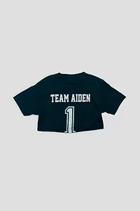 Frankie Collective Rework Minnesota Twins MLB Crop Tee