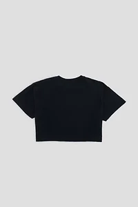 Frankie Collective Rework Milwaukee Bucks Crop Tee