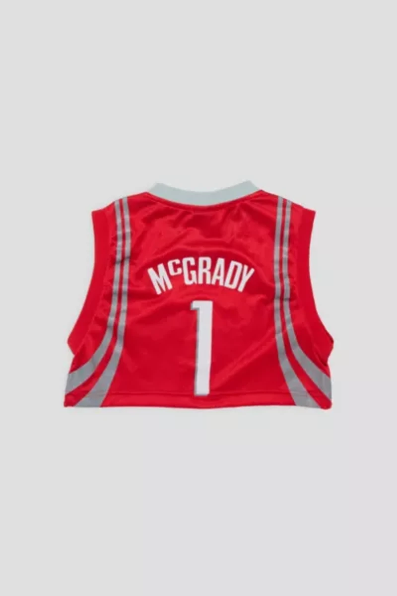 Frankie Collective Rework Houston Rockets Basketball Crop Jersey