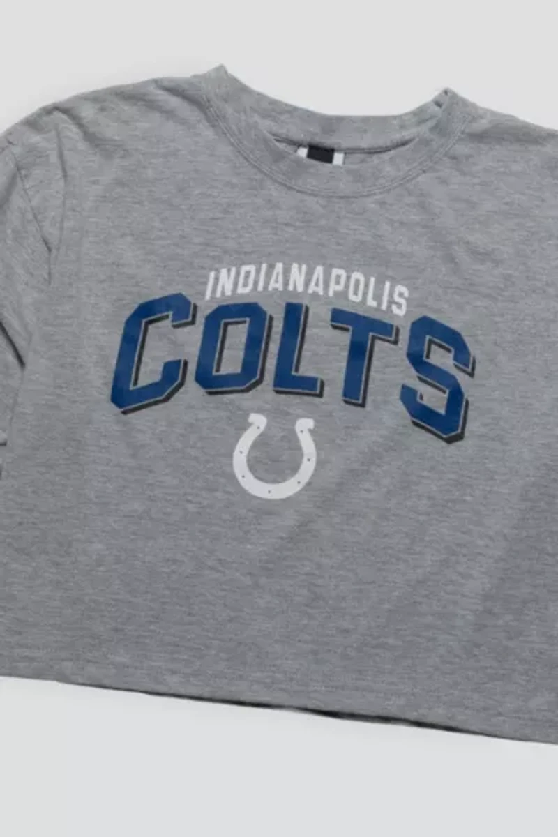 Frankie Collective Rework Indianapolis Colts Crop Tee