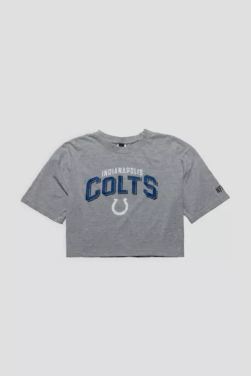 Frankie Collective Rework Indianapolis Colts Crop Tee