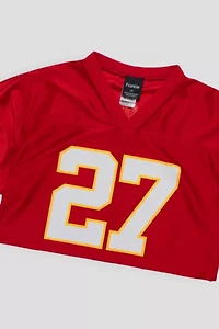 Frankie Collective Rework Kansas City Chiefs Football Crop Jersey