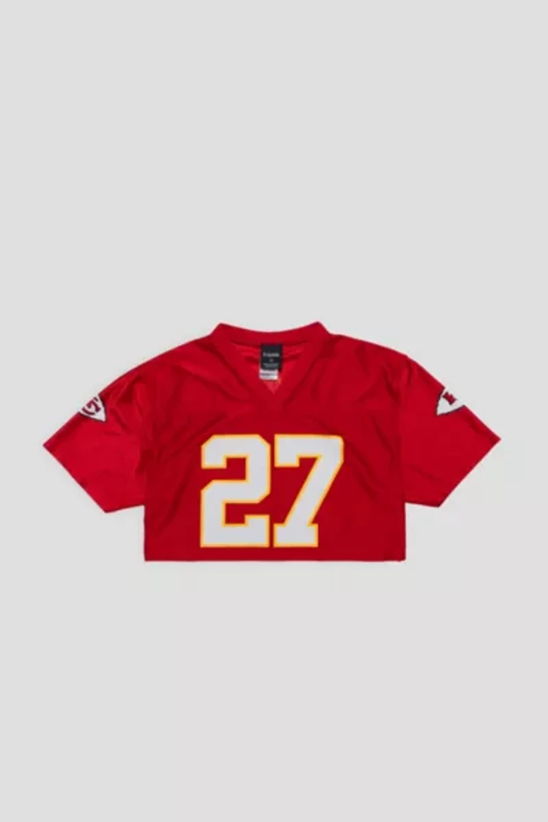 Frankie Collective Rework Kansas City Chiefs Football Crop Jersey