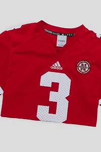 Frankie Collective Rework Nebraska Huskers Crop Jersey