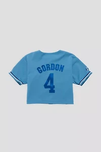 Frankie Collective Rework Kansas City Royals Baseball Crop Jersey