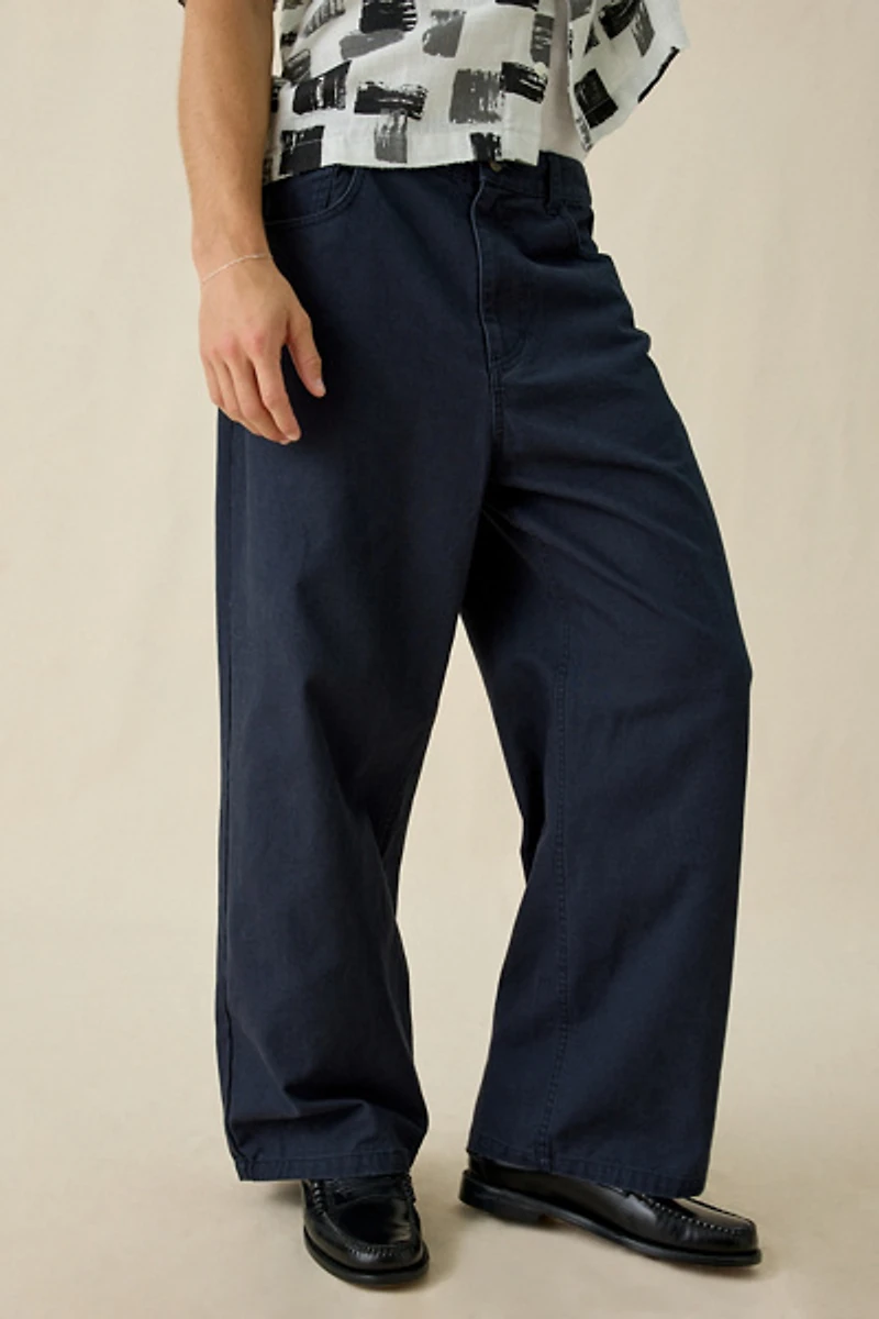 Rhythm Relaxed Washed Canvas Pants