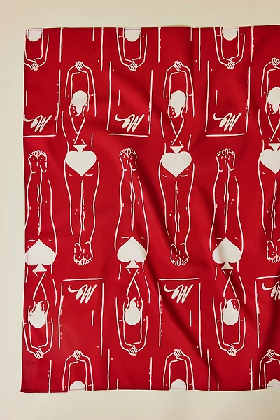 Wish Me Luck Lady Pattern Bandana