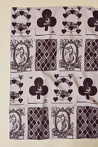 Wish Me Luck Playing Card Pattern Bandana