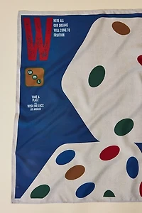 Wish Me Luck Dice Pattern Bandana
