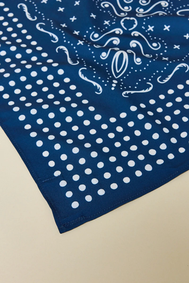 Wish Me Luck Paisley Pattern Bandana