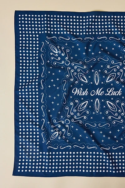 Wish Me Luck Paisley Pattern Bandana