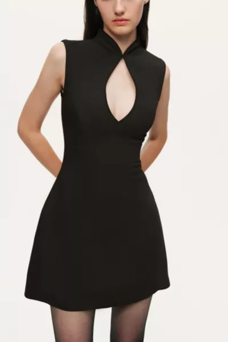 Nocturne Keyhole Mini Dress