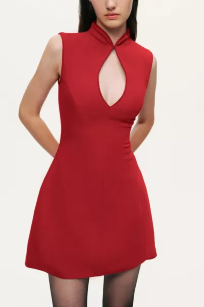 Nocturne Keyhole Mini Dress