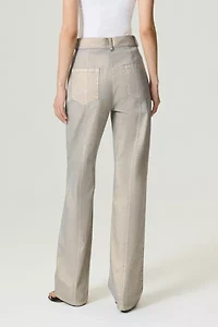 Nocturne Metallic Straight Leg Jean