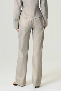 Nocturne Metallic Straight Leg Jean