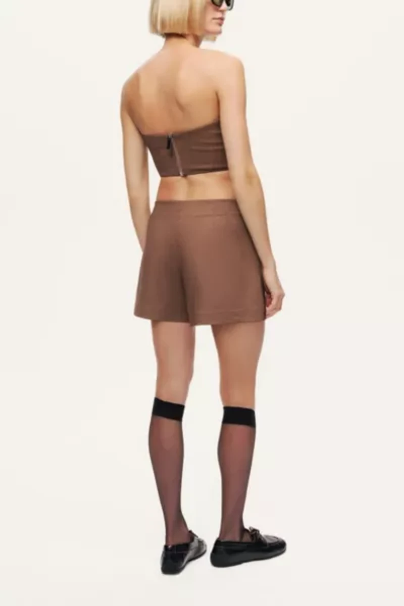 Nocturne Tailored Wrap Mini Skort
