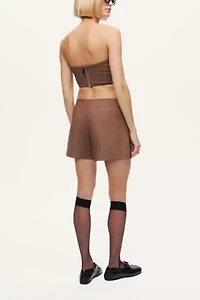 Nocturne Tailored Wrap Mini Skort